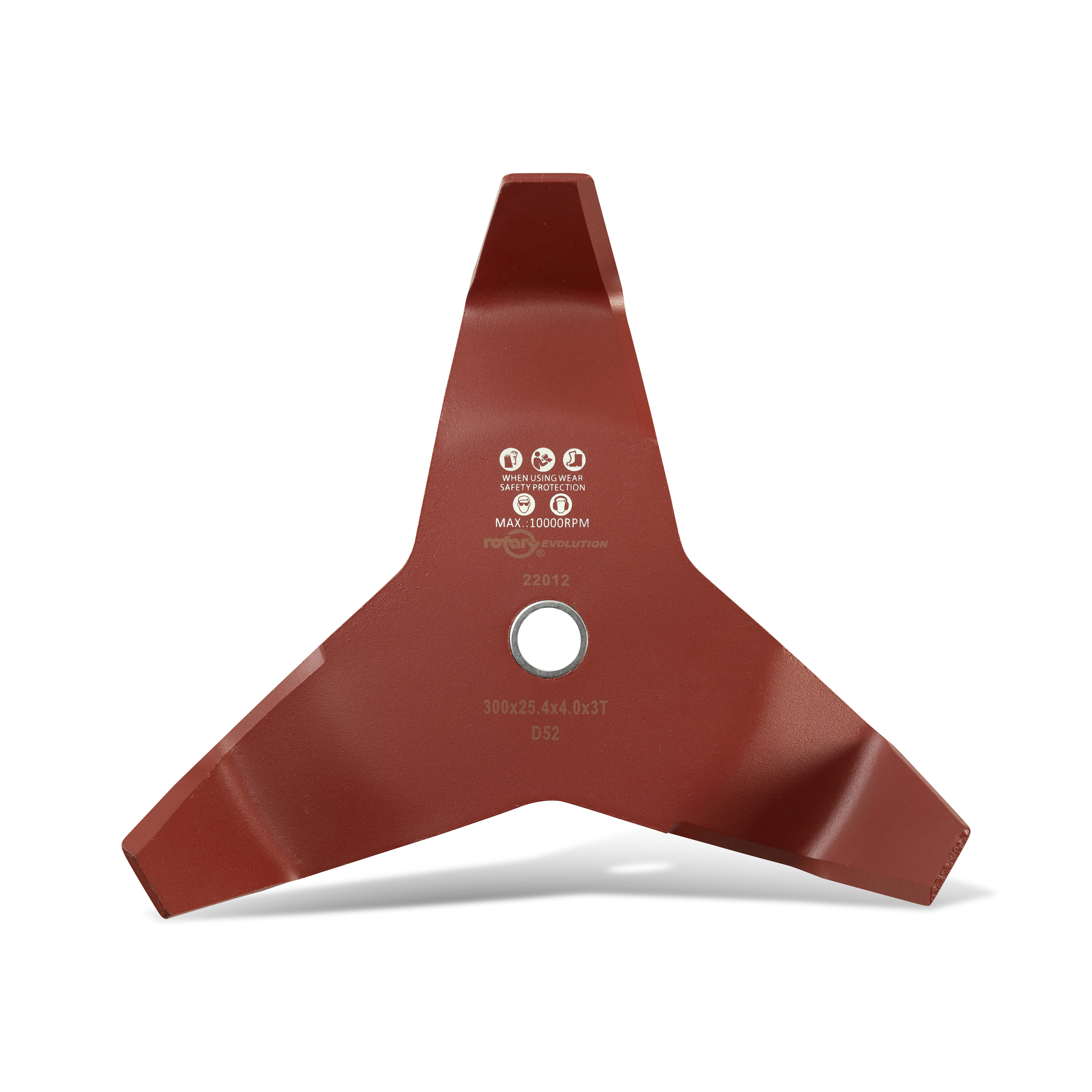22012-UNIVERSAL BRUSHCUTTER BLADE 3-TOOTHED, 45 DEGREES ANGLED