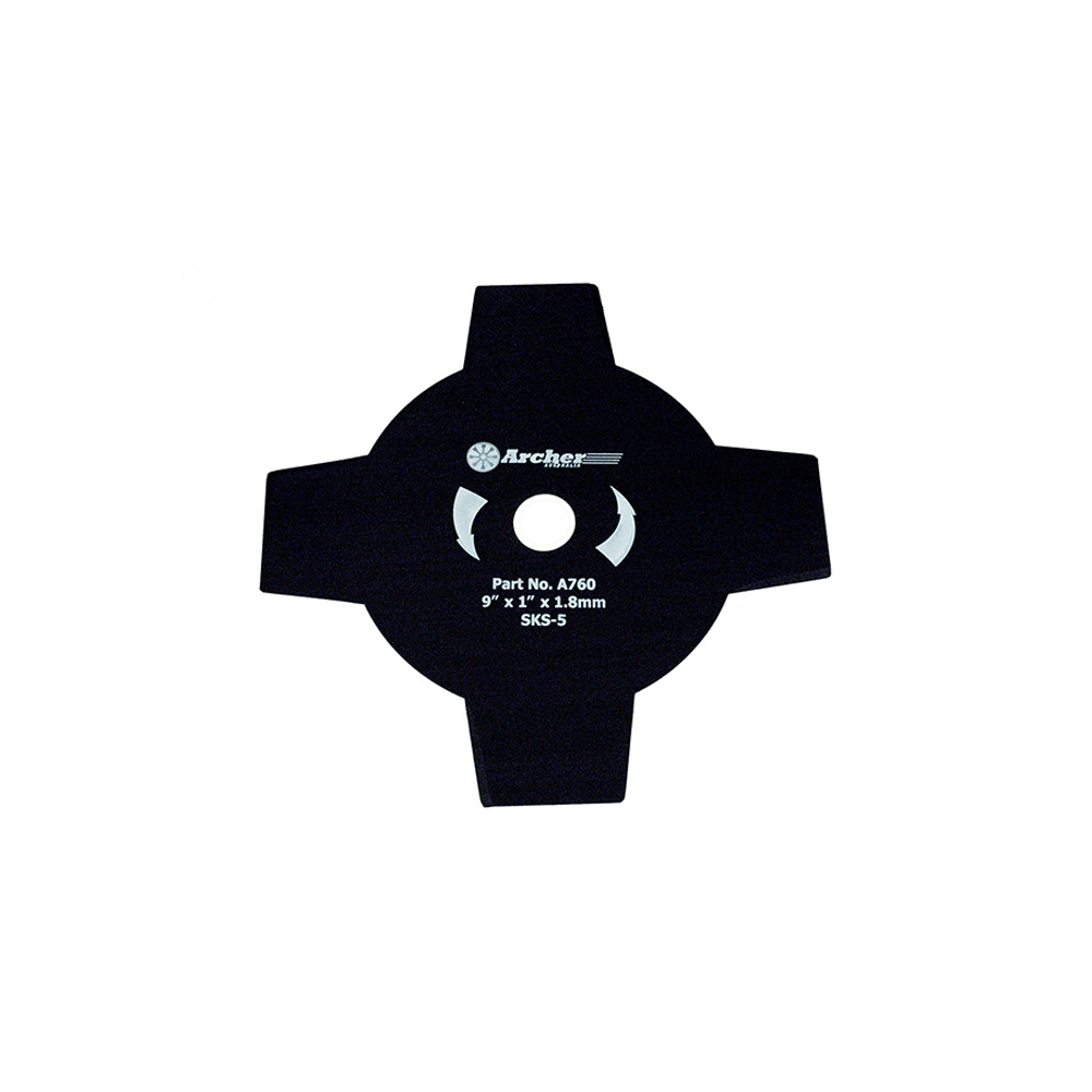 7855-BRUSH BLADE 9" X 1" 4T