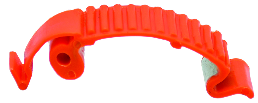 17817-TOP COVER BUCKLE CLIP C/S ORANGE