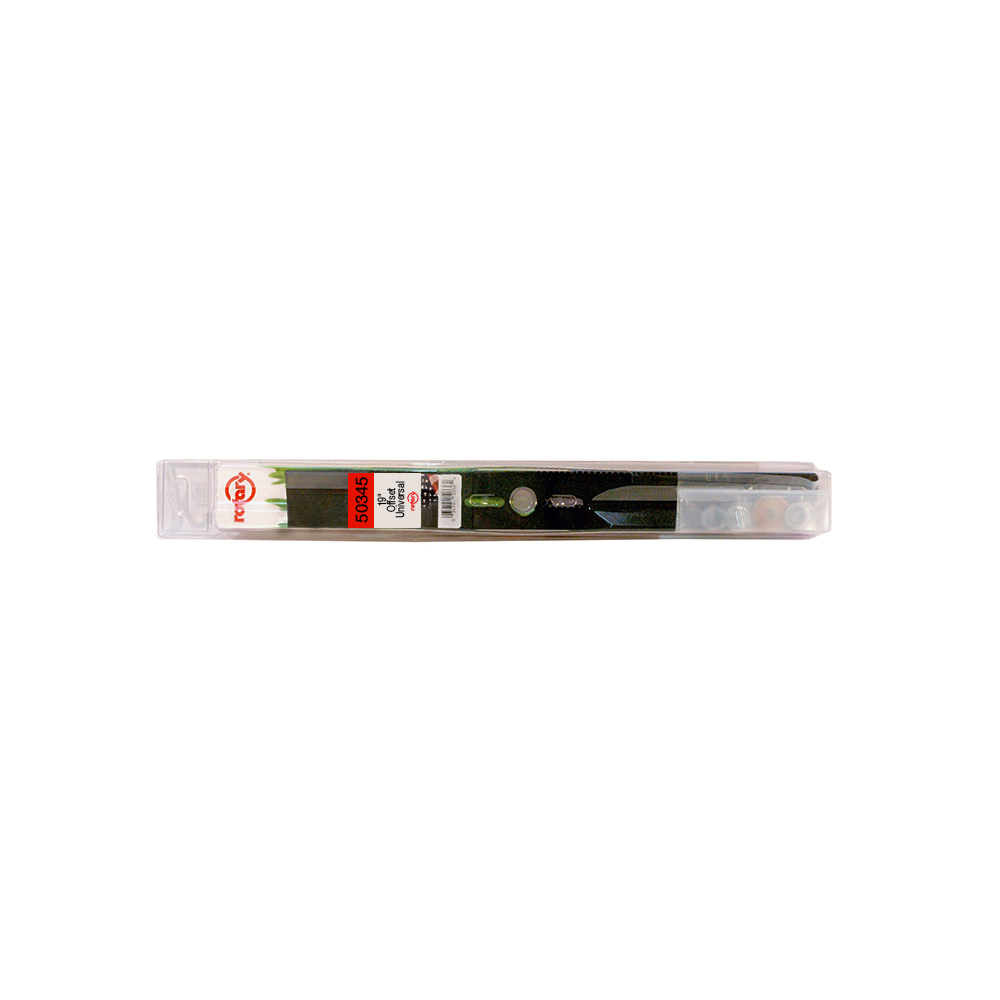 50345-UNIVERSAL BLADE 19" X 1" - OFF-SET (5PCS/PACK INCL.REDUCER KIT)