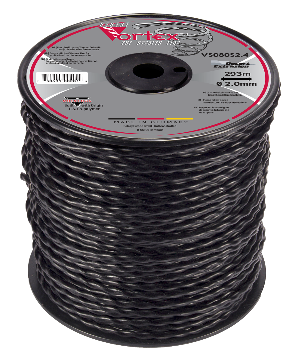 VS080S2.4-9-VORTEX .080"/2.0MM MEDIUM SPOOL - SPIRAL SHAPE LINE
