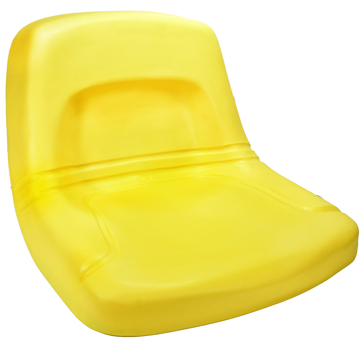 16469-HIGH BACK STEEL PAN SEAT