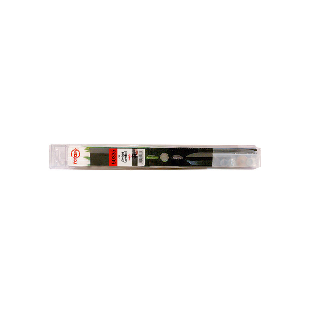 50335-UNIVERSAL BLADE 17" X 1" - STRAIGHT (5PCS/PACK INCL.REDUCER KIT)