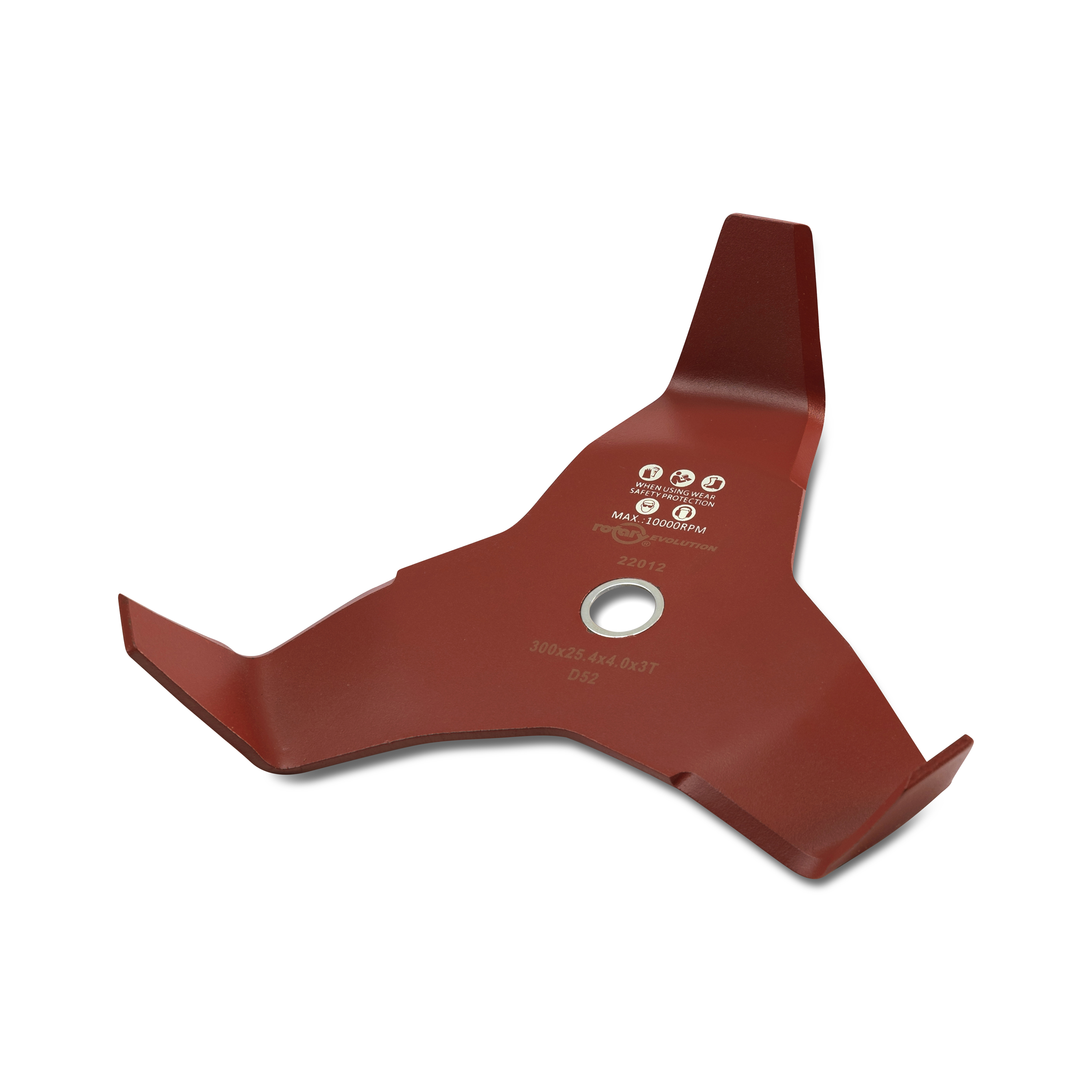 22012-UNIVERSAL BRUSHCUTTER BLADE 3-TOOTHED, 45 DEGREES ANGLED