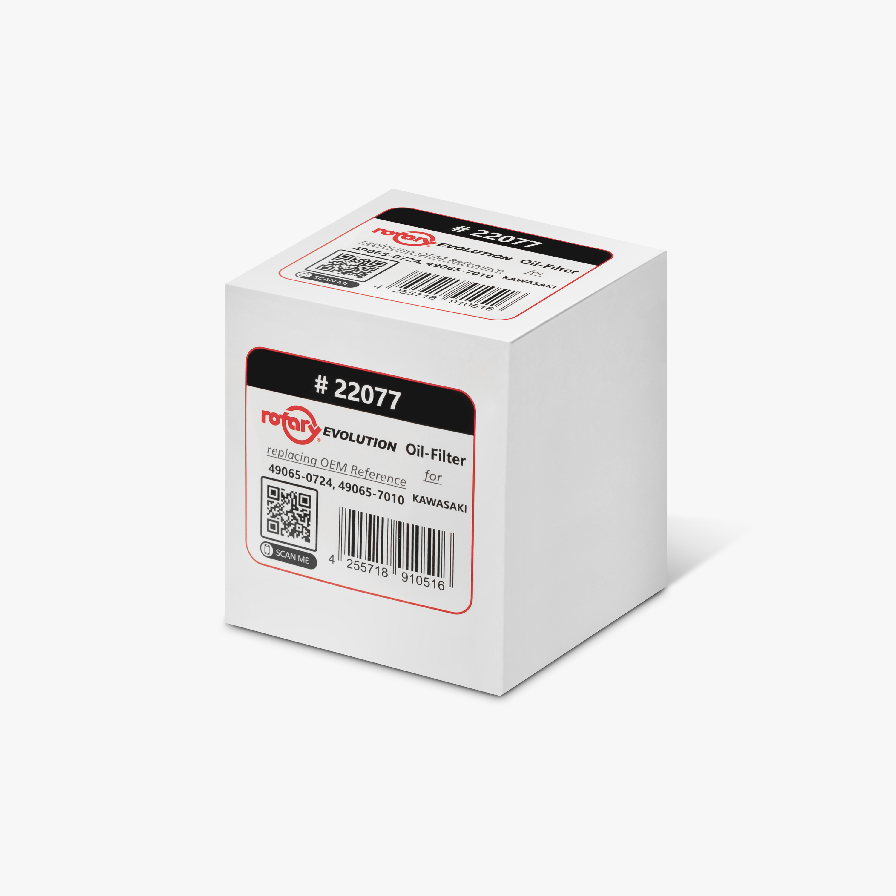 22077-OIL FILTER FOR B&S, KAWASAKI, KUBOTA, ISEKI, JOHN DEERE