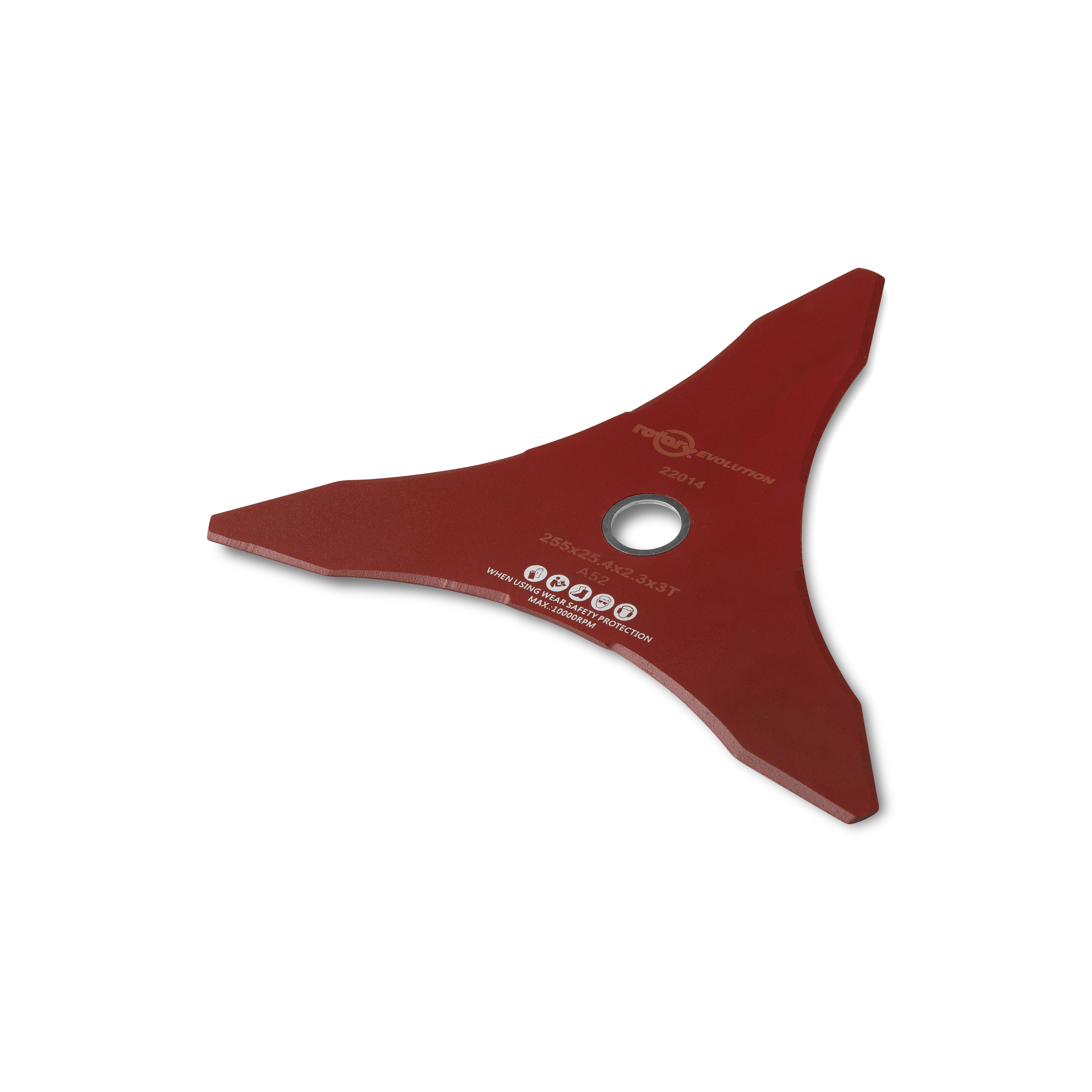 22014-UNIVERSAL BRUSHCUTTER BLADE 3-TOOTHED, FLAT