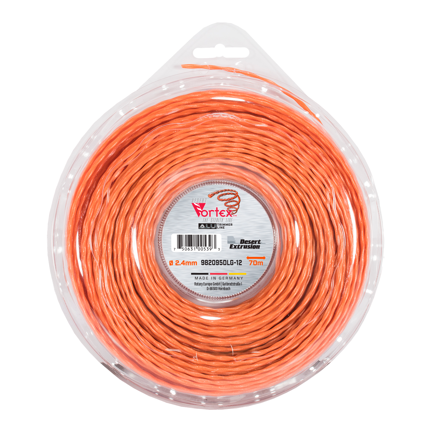 982095DLG-12-VORTEX ALU/AL-982 .095"/2.4MM LARGE DONUT