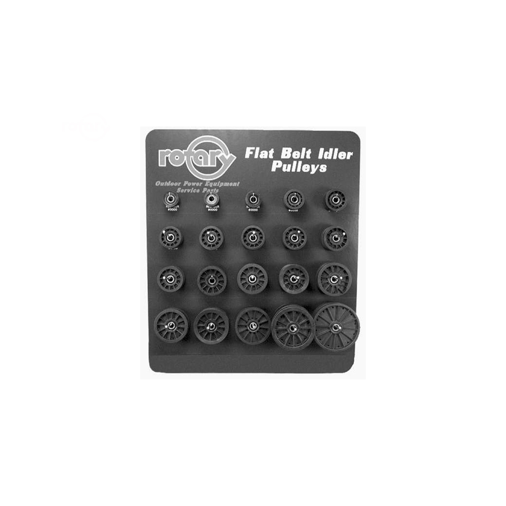 10125-COMPOSITE FLAT IDLER  PULLEY A