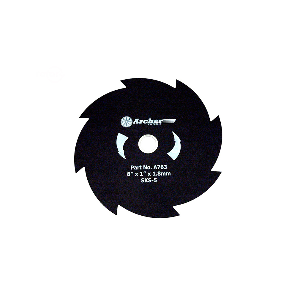 7862-BRUSH BLADE 8" X 1" 8T