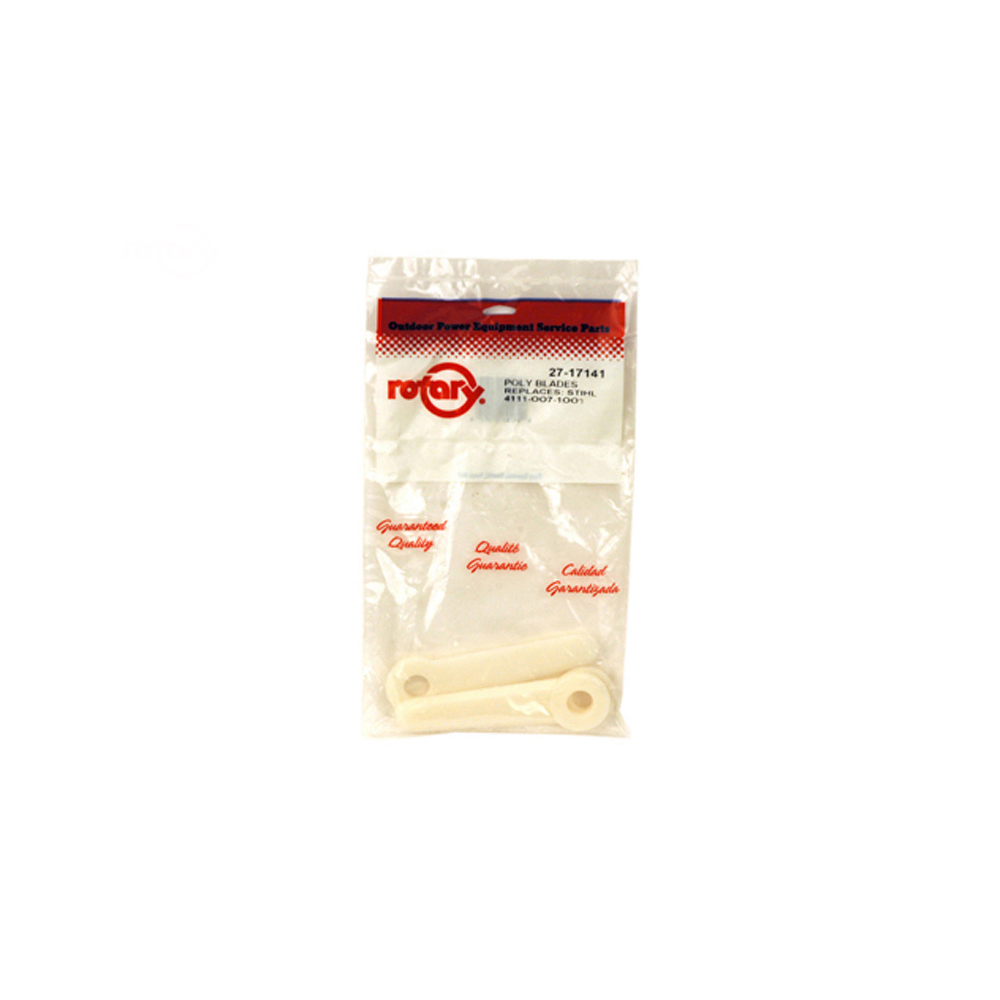 17141-POLY BLADES (5) BAGGED