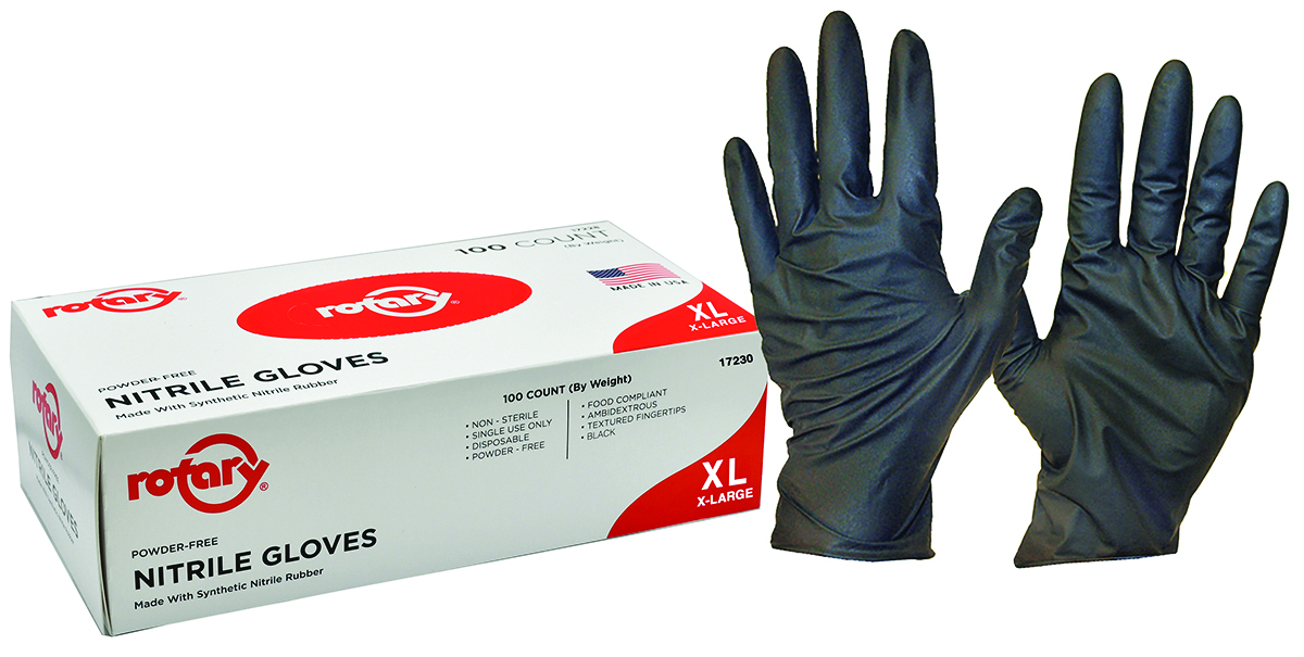 17230-DISPOSABLE NITRILE GLOVES XETRA LARGE *DISCONTINUED - STOCKSALE*