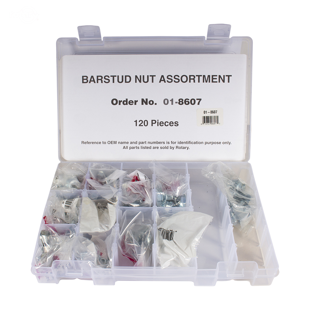 8607-BAR STUD NUT ASSORTMENT