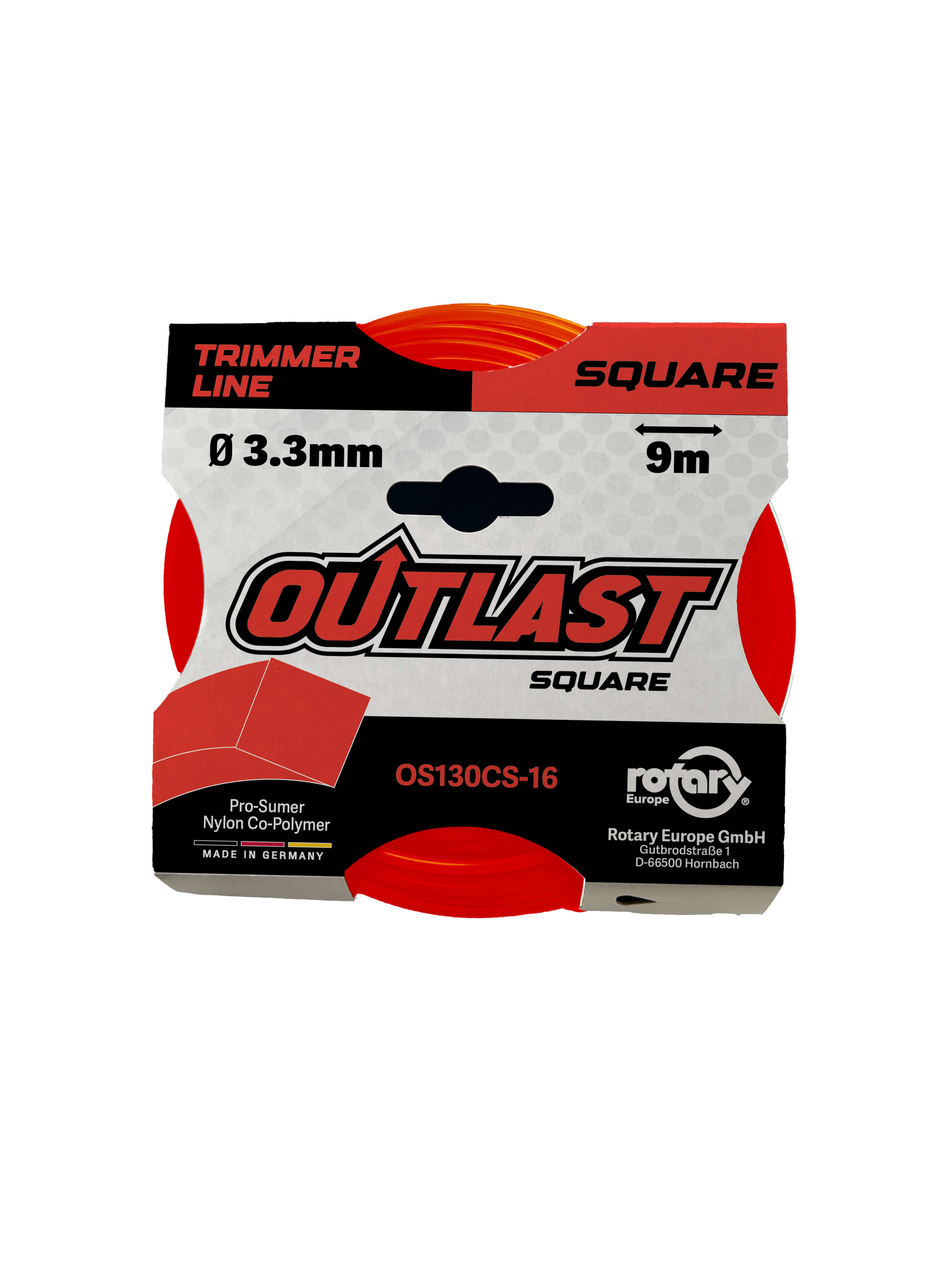 OS130CS-16-OUTLAST .130"/3.3MM SMALL SLEEVE - SQUARE SHAPE