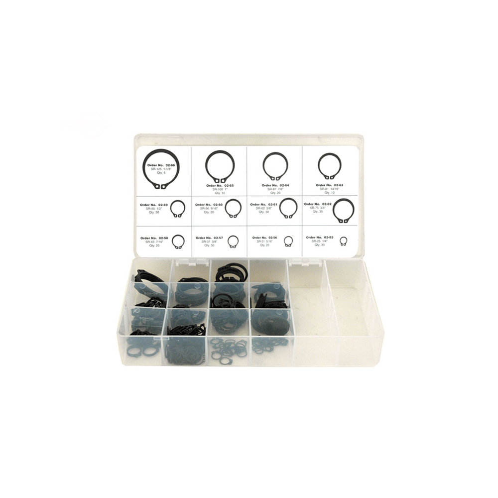 7-SNAP RING ASST
